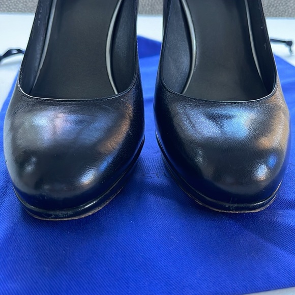Stuart Weitzman Platswoon leather stiletto pumps - Picture 11 of 13